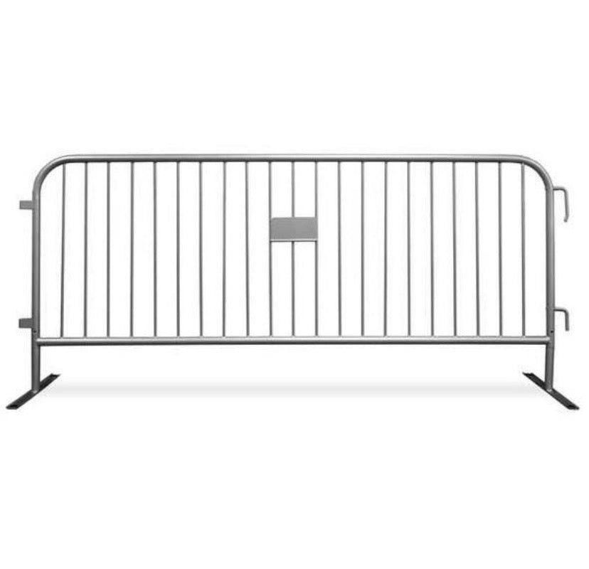 Heavy-Duty Steel Crowd Control Barrier